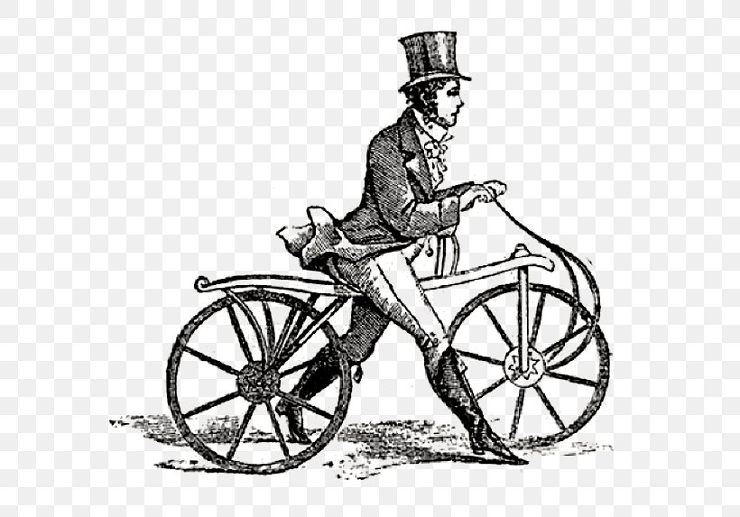 History Of The Bicycle Raleigh Grifter Velocipede Penny-farthing, PNG, 600x573px, Bicycle, Artwork, Bicycle Accessory, Bicycle Drivetrain Part, Bicycle Frame Download Free