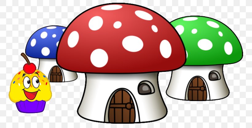 Mushroom House YouTube Clip Art, PNG, 775x418px, Mushroom, Bicycle Helmet, Cap, Cartoon, Fungus Download Free