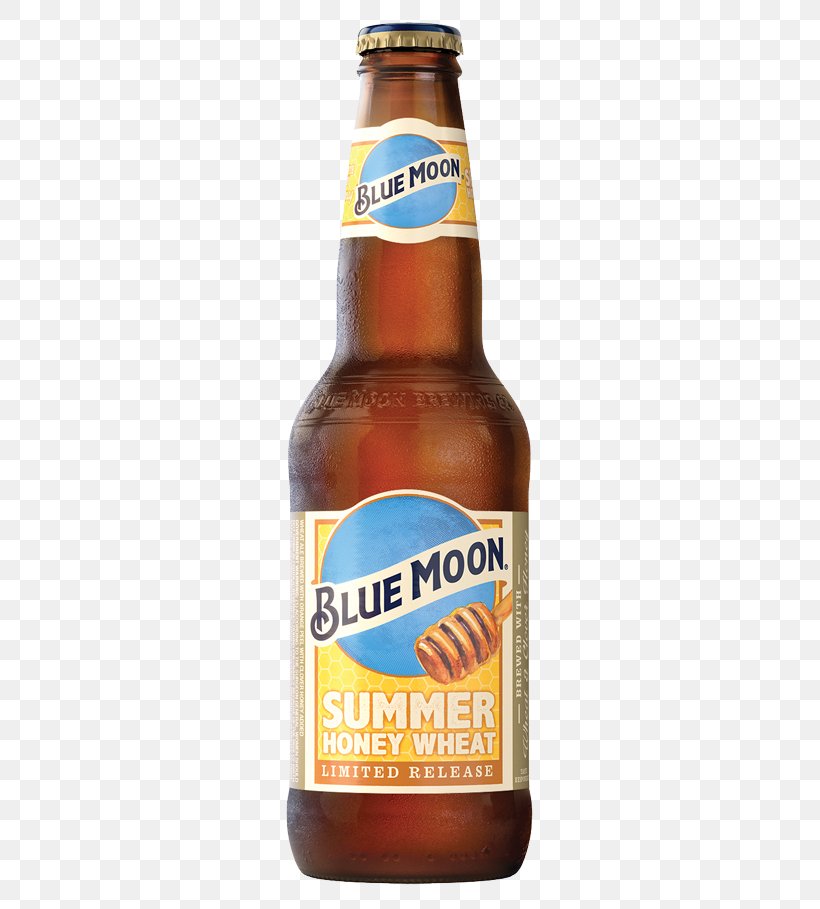 Blue Moon Wheat Beer Anchor Brewing Company Pale Ale, PNG, 300x909px, Blue Moon, Ale, Anchor Brewing Company, Beer, Beer Bottle Download Free