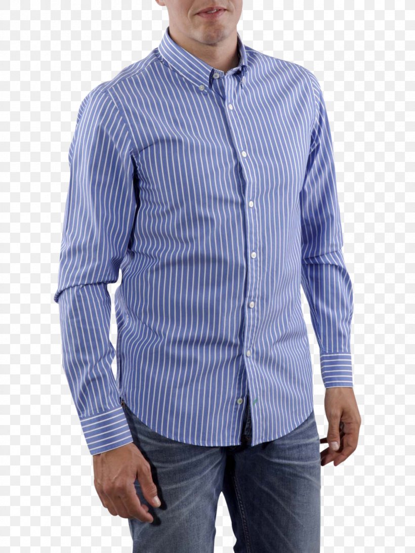 Dress Shirt Long-sleeved T-shirt Neck, PNG, 1200x1600px, Dress Shirt, Blue, Button, Electric Blue, Jacket Download Free