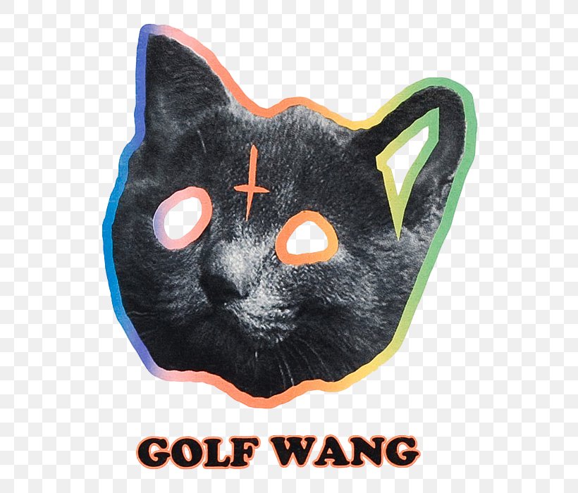 T-shirt Odd Future Golf Wang Wolf Clothing, PNG, 583x700px, Tshirt, Black Cat, Carnivoran, Cat, Cat Like Mammal Download Free