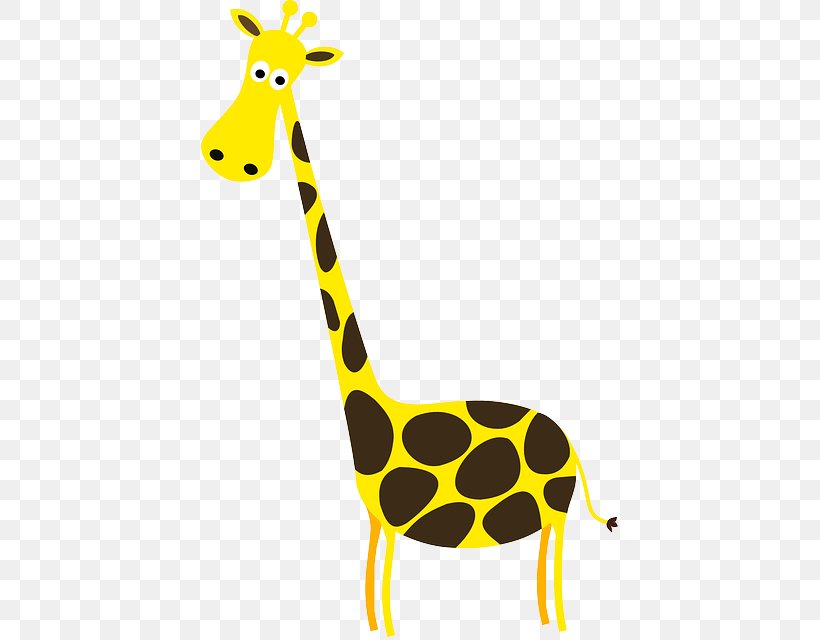 Giraffe Clip Art Vector Graphics Image Animated Film, PNG, 417x640px, Giraffe, Animal Figure, Animated Film, Art, Black And White Download Free