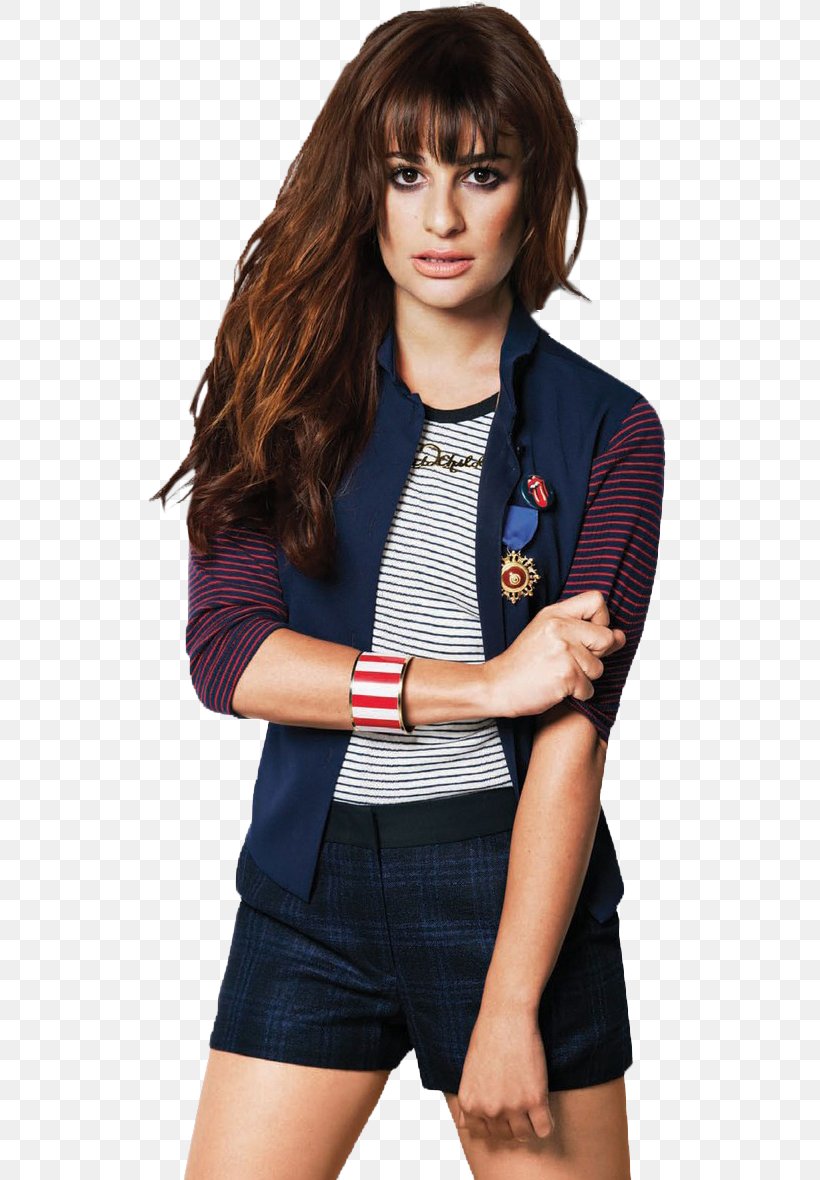 Lea Michele Glee Rachel Berry Nylon Celebrity, PNG, 610x1180px, Watercolor, Cartoon, Flower, Frame, Heart Download Free