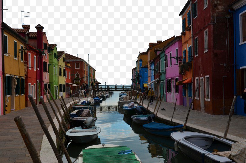 Murano Burano Este Travel Island, PNG, 820x543px, Murano, Building, Burano, Canal, Este Download Free