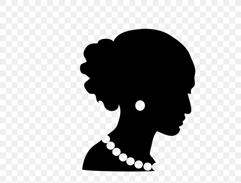 Silhouette Earring Woman Photography, PNG, 625x624px, Silhouette, Black And White, Bride, Earring, Hair Download Free