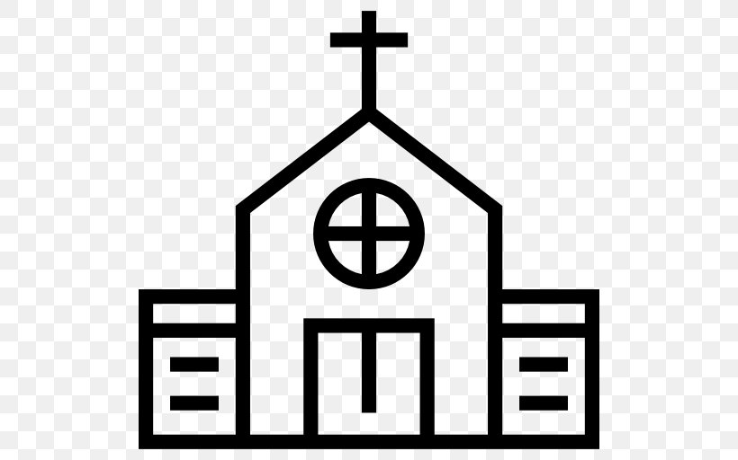 Christian Church Cartoon Chapel Clip Art, PNG, 512x512px, Church, Area, Black And White, Brand, Building Download Free