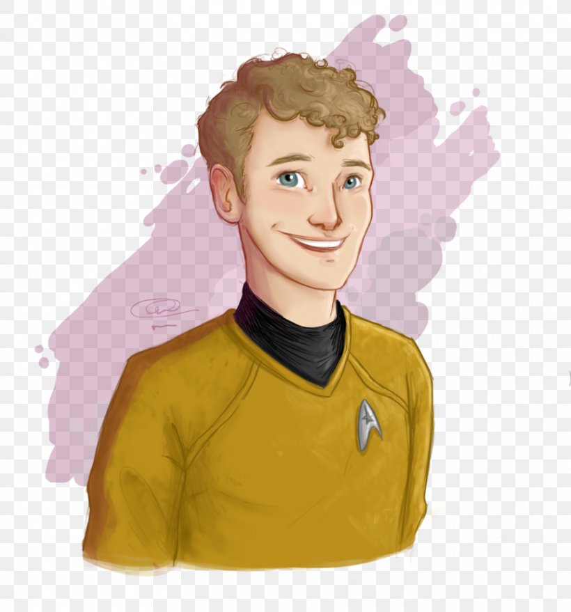 Pavel Chekov Star Trek Anton Yelchin Drawing, PNG, 863x926px, Watercolor, Cartoon, Flower, Frame, Heart Download Free