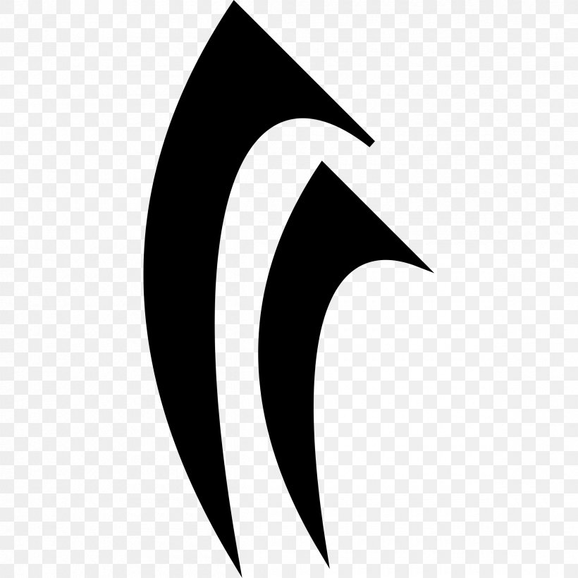 Symbol Clip Art, PNG, 2400x2400px, Symbol, Black And White, Crescent, Glyph, Logo Download Free