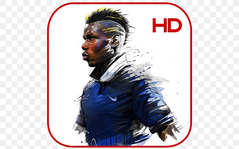 Paul Pogba Manchester United F.C. Football Player Desktop Wallpaper, PNG, 512x512px, Paul Pogba, Android, Facial Hair, Football, Football Player Download Free