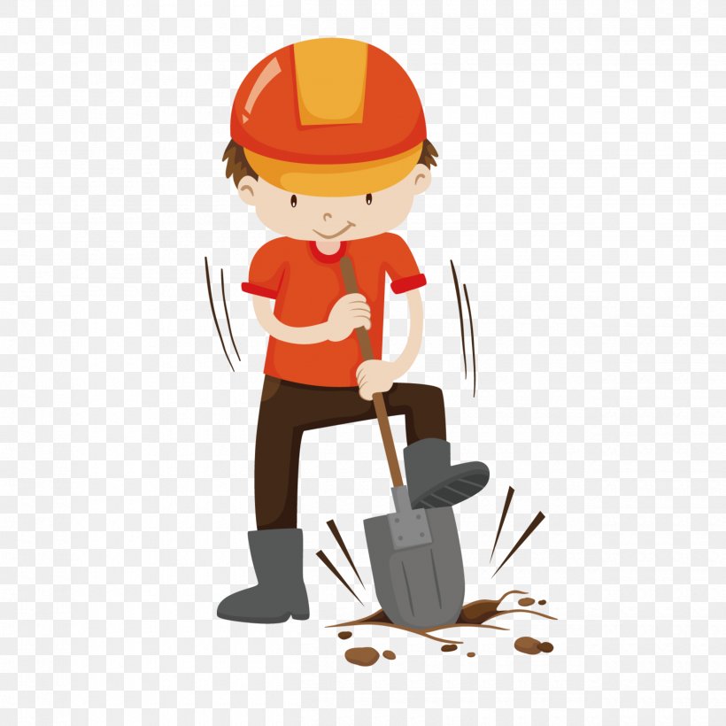 Vector Graphics Digging Royalty-free Stock Photography Illustration, PNG, 2500x2500px, Digging, Art, Cartoon, Construction Worker, Fotosearch Download Free