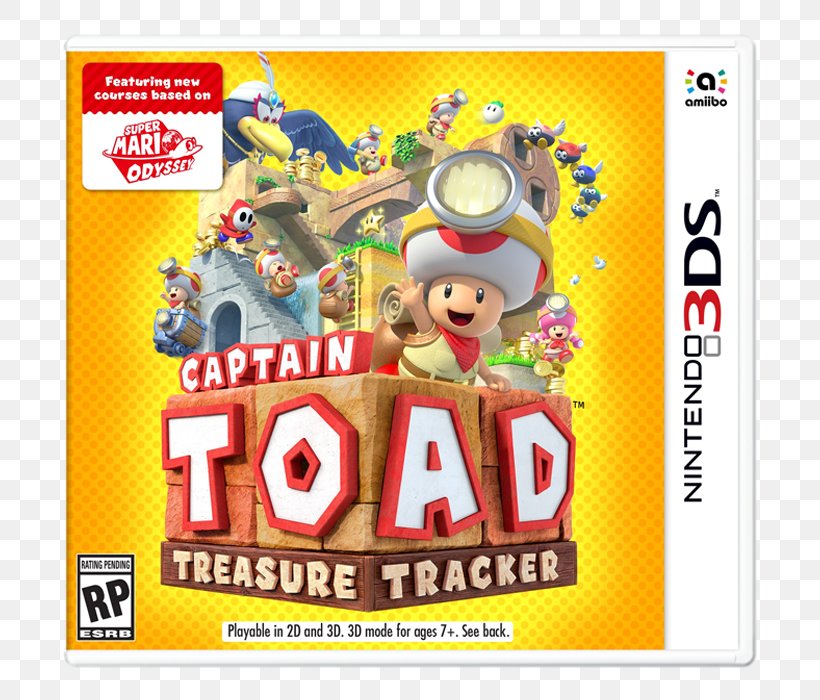 Captain Toad: Treasure Tracker Wii U Nintendo Switch Nintendo 3DS, PNG, 700x700px, Captain Toad Treasure Tracker, Game, Home Game Console Accessory, Nintendo, Nintendo 3ds Download Free