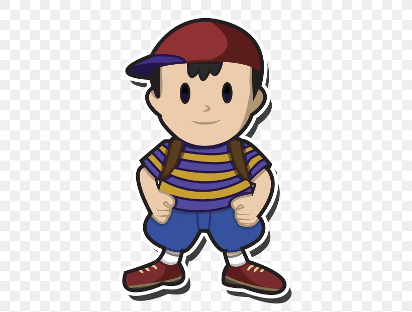 EarthBound Mother 3 Super Smash Bros. For Nintendo 3DS And Wii U Ness T-shirt, PNG, 408x622px, Earthbound, Art, Boy, Cartoon, Child Download Free