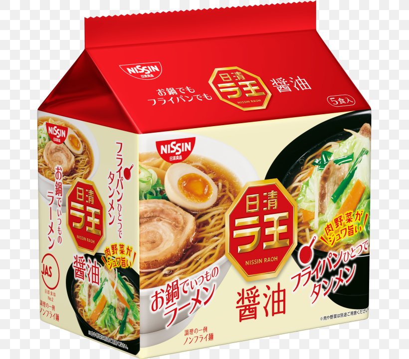 Instant Noodle Ramen Nissin RAOH Nissin Foods Pork Bones, PNG, 671x720px, Instant Noodle, Convenience Food, Cuisine, Dish, Fast Food Download Free