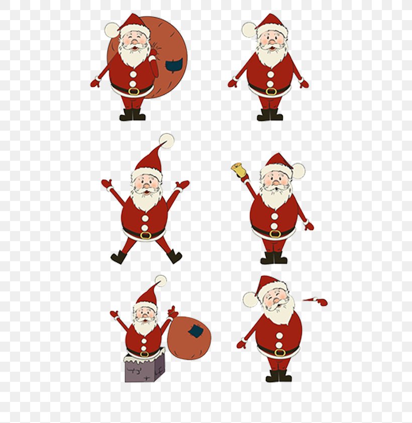 Santa Claus Christmas Label, PNG, 595x842px, Santa Claus, Animation, Art, Cartoon, Christmas Download Free