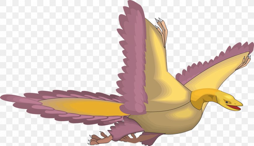 Archaeopteryx Clip Art Bird Image Flight, PNG, 1280x735px, Archaeopteryx, Beak, Bird, Bird Flight, Fauna Download Free