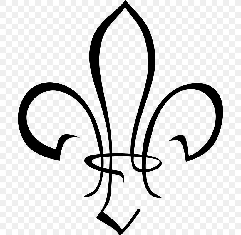 Fleur-de-lis Scouting Stock Photography Clip Art, PNG, 698x800px, Fleurdelis, Area, Artwork, Beak, Black Download Free