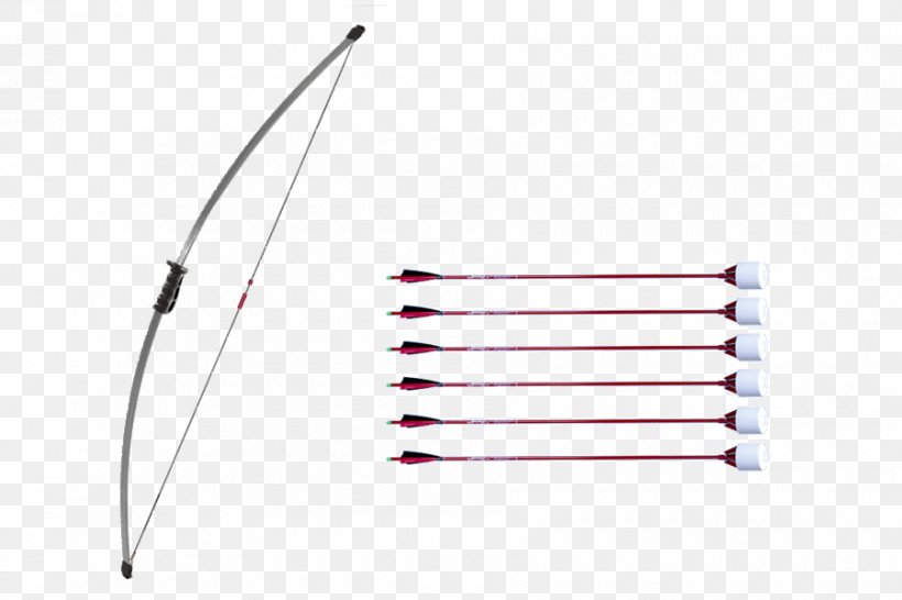 Ranged Weapon Bow And Arrow Line Angle, PNG, 900x600px, Ranged Weapon, Bow, Bow And Arrow, Weapon Download Free