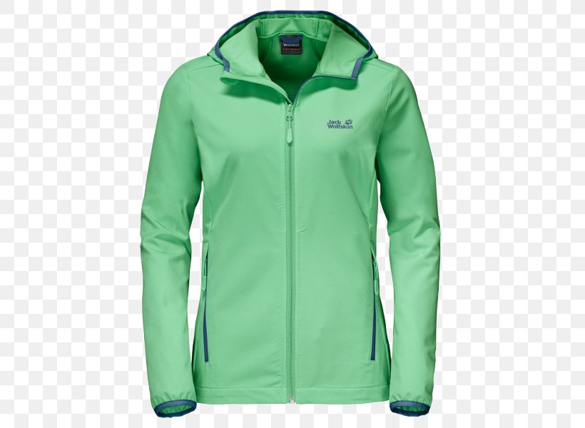 Hoodie Jacket Softshell Clothing Outdoor-Bekleidung, PNG, 600x600px, Hoodie, Active Shirt, Clothing, Green, Hood Download Free