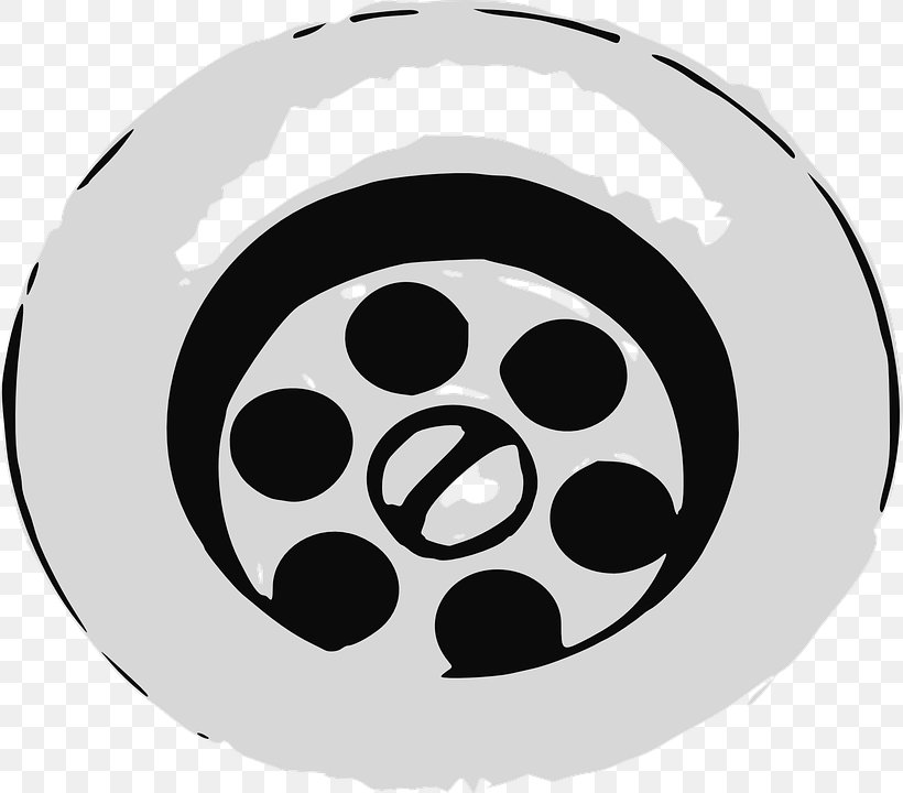 Storm Drain Sink Clip Art, PNG, 820x720px, Drain, Alloy Wheel, Automotive Tire, Black, Black And White Download Free