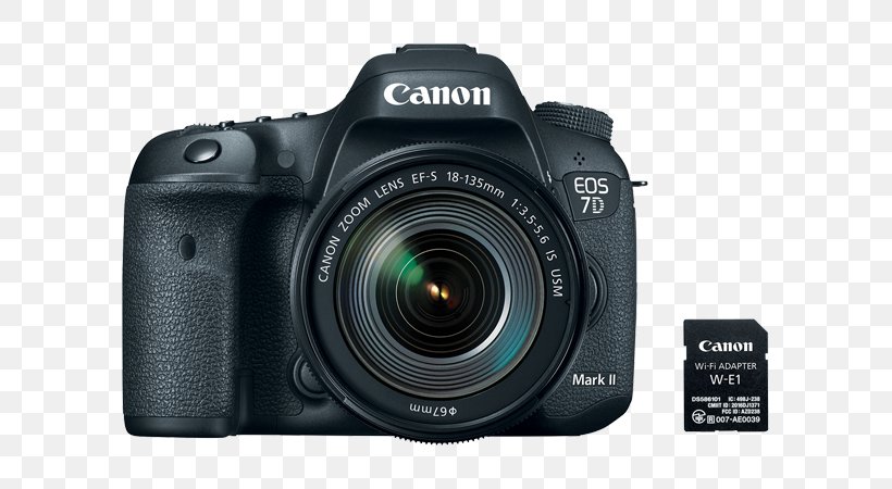 Canon EOS 7D Mark II Canon EF-S 18–135mm Lens Canon EF Lens Mount, PNG, 675x450px, Canon Eos 7d Mark Ii, Camera, Camera Accessory, Camera Lens, Cameras Optics Download Free