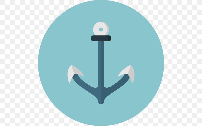 Symbol, PNG, 512x512px, Symbol, Anchor, Aqua Download Free