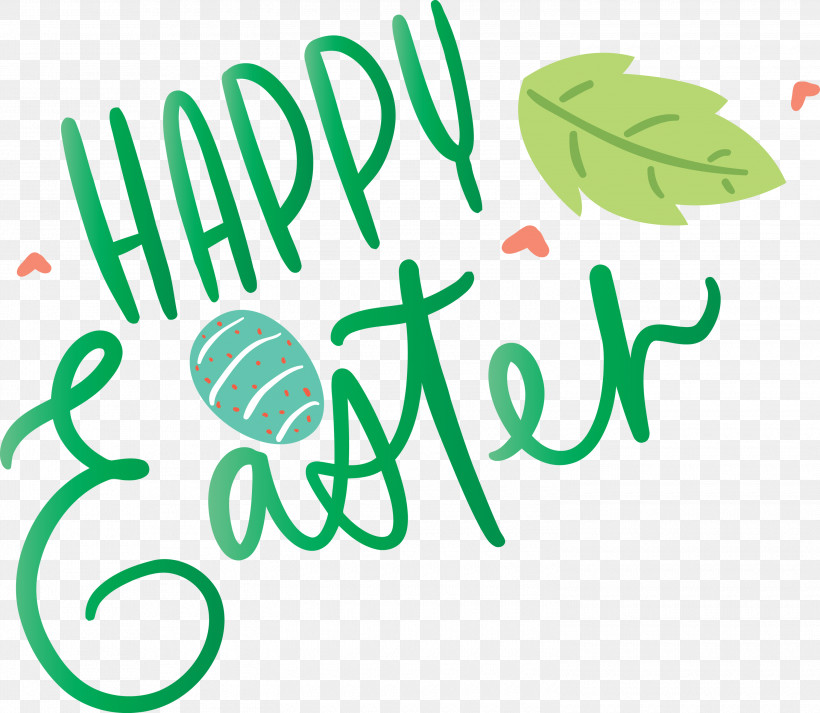 Easter Day Easter Sunday Happy Easter, PNG, 3000x2610px, Easter Day, Calligraphy, Easter Sunday, Green, Happy Easter Download Free
