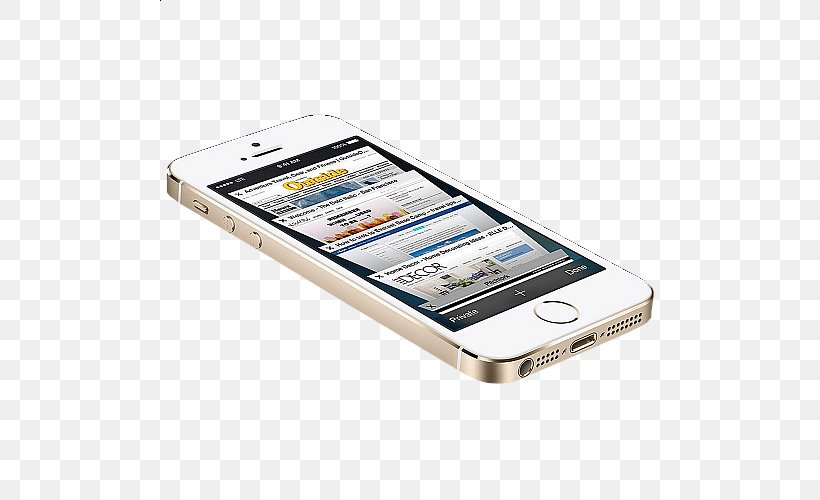 IPhone 5 IPhone 6 Gold Apple Unlocked, PNG, 500x500px, 8 Mp, 16 Gb, Iphone 5, Apple, Communication Device Download Free
