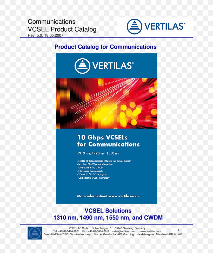 Vertical-cavity Surface-emitting Laser Multi-mode Optical Fiber 10 Gigabit Ethernet Single-mode Optical Fiber, PNG, 754x976px, 10 Gigabit Ethernet, Laser, Advertising, Brand, Data Transfer Rate Download Free