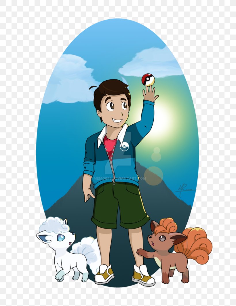 Vulpix Ninetales Pokémon Alola, PNG, 752x1063px, Vulpix, Alola, Art, Boy, Cartoon Download Free