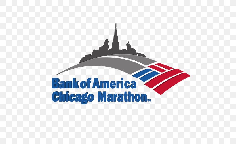 2017 Chicago Marathon Logo Brand Bank Of America, PNG, 500x500px, Logo, Adidas, Bank, Bank Of America, Brand Download Free