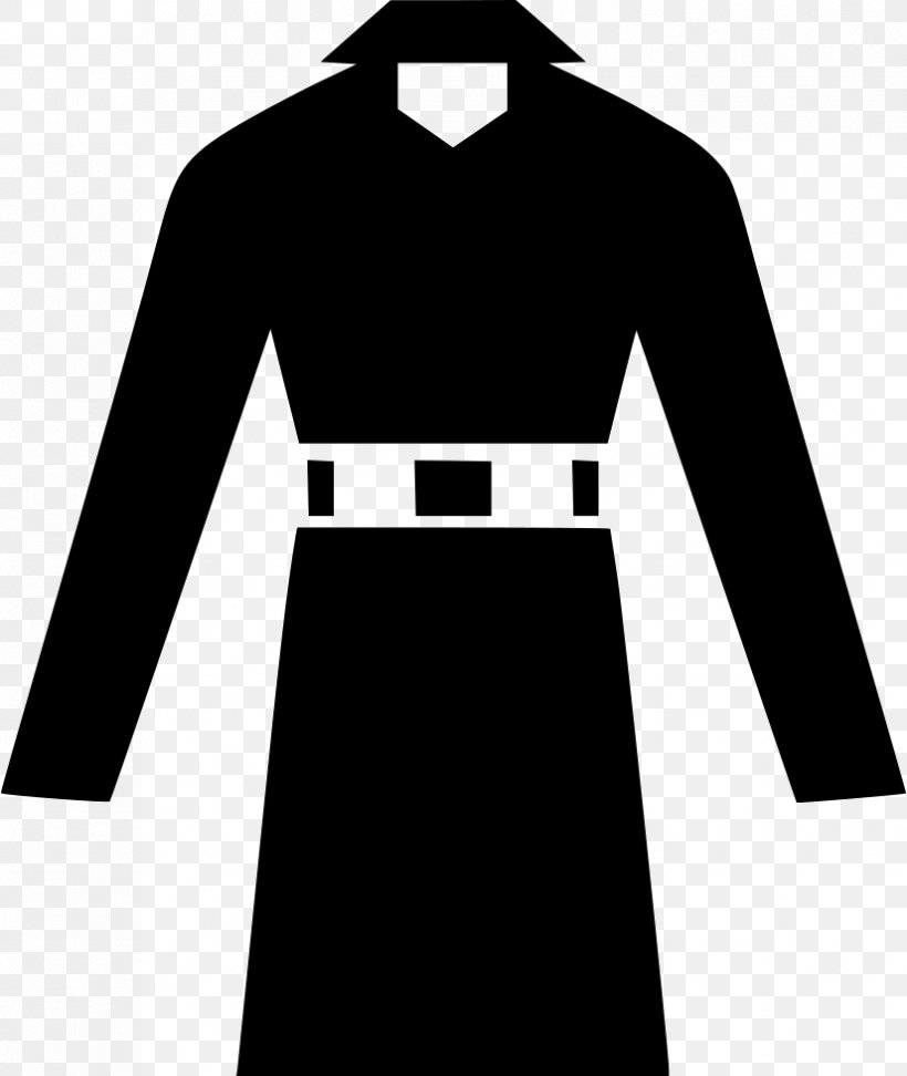 Clothing T-shirt Coat Dress, PNG, 826x980px, Clothing, Black, Black And White, Clothes Hanger, Coat Download Free