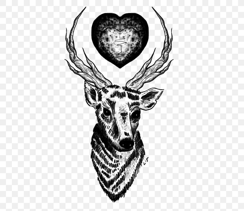 Deer Tattoo One Direction Drawing Musician, PNG, 500x707px, Watercolor, Cartoon, Flower, Frame, Heart Download Free