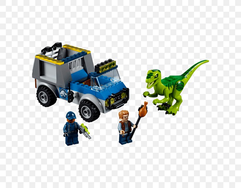 LEGO Juniors Jurassic World Raptor Rescue Truck 10757 Toy Lego Jurassic World Lego Minifigure, PNG, 640x640px, Lego, Jurassic World, Jurassic World Fallen Kingdom, Lego Juniors, Lego Jurassic World Download Free
