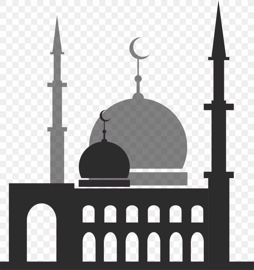 Mecca Jumu'ah Islam Salah Eid Al-Fitr, PNG, 1802x1920px, Mecca, Arch, Architecture, Black And White, Brand Download Free