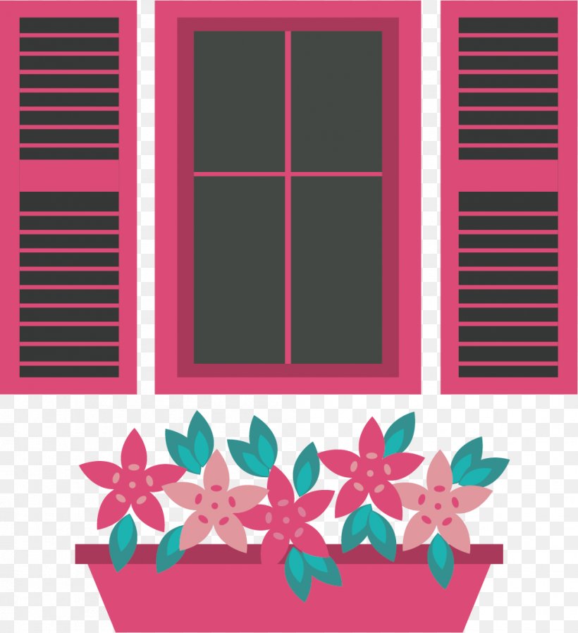 Window Graphic Design Illustration, PNG, 998x1093px, Window, Architecture, Building, Green, House Download Free