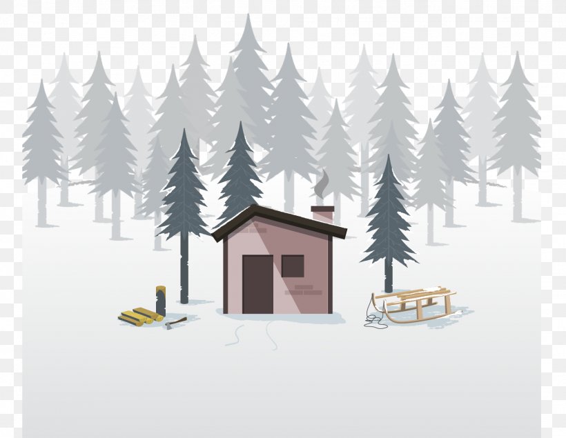 Winter Photography Illustration, PNG, 1524x1181px, Winter, Art, Elevation, Facade, Home Download Free