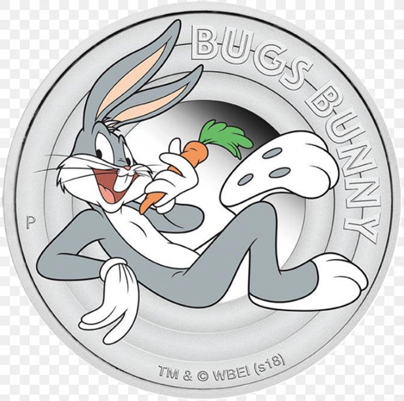 Bugs Bunny Golden Age Of American Animation Looney Tunes Perth Mint Merrie Melodies, PNG, 900x893px, Bugs Bunny, Animated Cartoon, Animation, Character, Coin Download Free