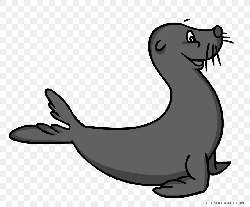 Clip Art Free Content Illustration Harp Seal Image, PNG, 800x679px, Harp Seal, Black And White, Carnivoran, Cartoon, Dog Like Mammal Download Free