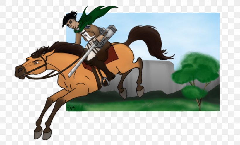 Pony Mustang Stallion Levi Attack On Titan, PNG, 1024x619px, Pony, Attack On Titan, Bridle, Cartoon, Deviantart Download Free