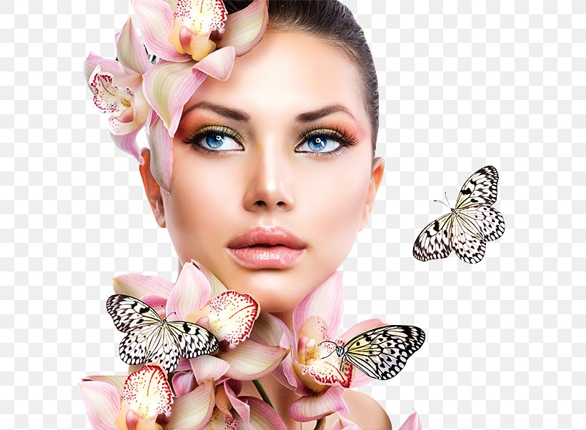 Beauty Parlour Cosmetics Day Spa Pedicure, PNG, 604x602px, Beauty Parlour, Beauty, Butterfly, Cheek, Cosmetics Download Free