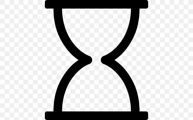 Hourglass Time, PNG, 512x512px, Hourglass, Black, Black And White, Brand, Clock Download Free
