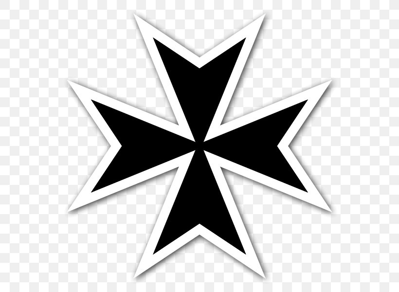 Kingdom Of Jerusalem First Crusade Order Of Saint Lazarus Knights Hospitaller Order Of Saint John, PNG, 600x600px, Kingdom Of Jerusalem, Black And White, Chivalry, Christian Cross, First Crusade Download Free
