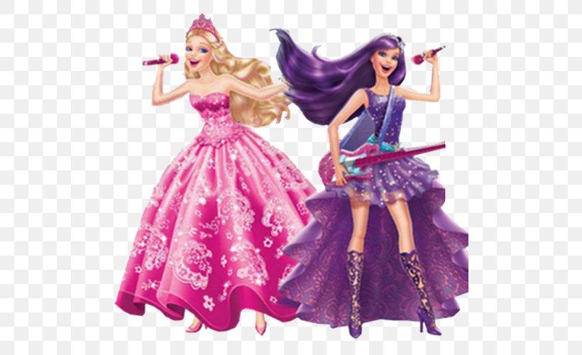 Popstar Keira Princess Tori Princess Anneliese Barbie Doll, PNG ...