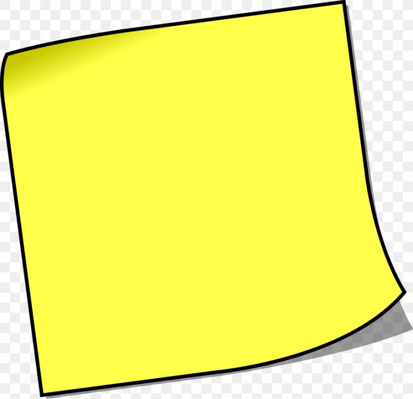 Post-it Note Paper Royalty-free Clip Art, PNG, 900x869px, Postit Note, Adhesive, Area, Free Content, Grass Download Free