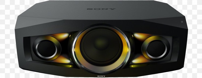 Sony GTK-N1BT Loudspeaker Wireless Speaker Audio, PNG, 2028x792px, Loudspeaker, Audio, Audio Equipment, Audio Receiver, Car Subwoofer Download Free