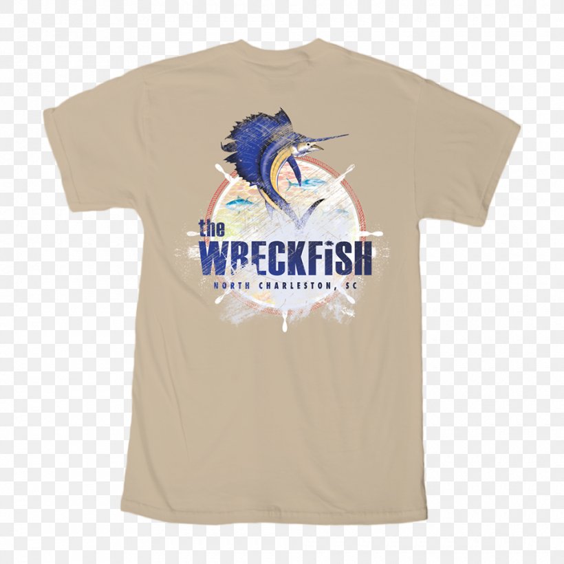 T-shirt The Wreckfish Catering And Event Hall Graphic Design Logo, PNG, 960x960px, Tshirt, Blue, Brand, Clothing, Logo Download Free