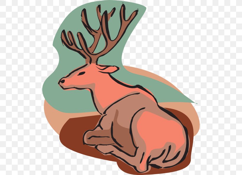 Deer Clip Art, PNG, 534x595px, Deer, Antler, Drawing, Emoticon, Fauna Download Free