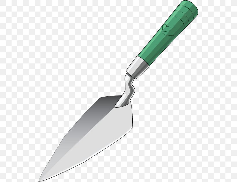 Hand Tool Masonry Trowel Brick Clip Art, PNG, 553x631px, Hand Tool, Brick, Cold Weapon, Concrete, Garden Download Free