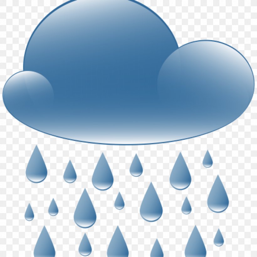 Rain Cloud Clip Art, PNG, 1024x1024px, Rain, Blue, Cartoon, Cloud