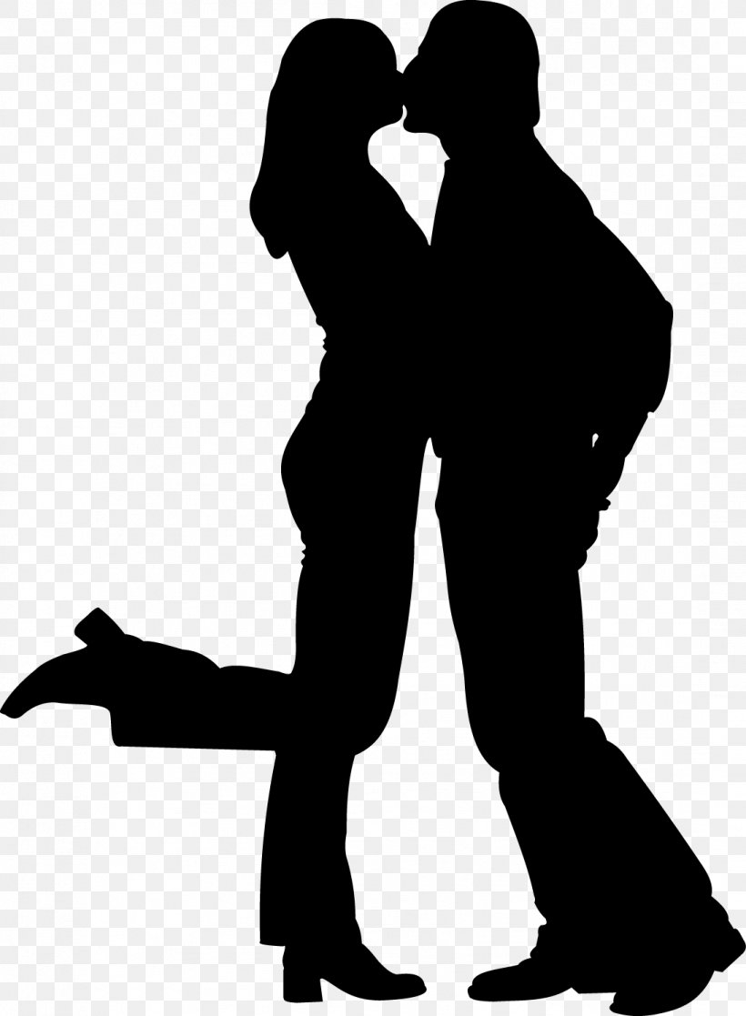 Silhouette Clip Art, PNG, 1096x1493px, Silhouette, Black, Black And White, Couple, Drawing Download Free
